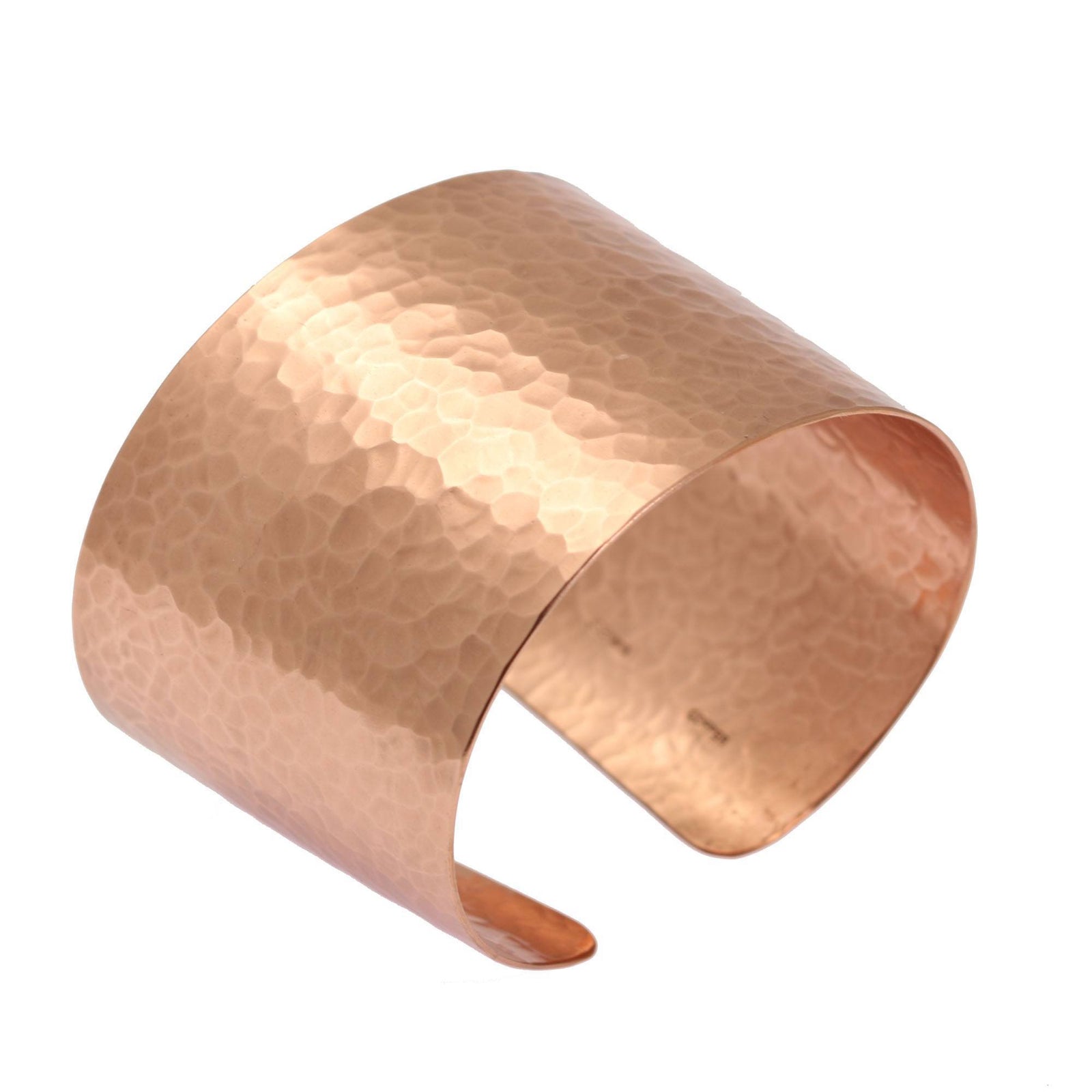 Hammered Copper Cuff Bracelet